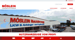 Desktop Screenshot of moeslein-nutzfahrzeuge.de